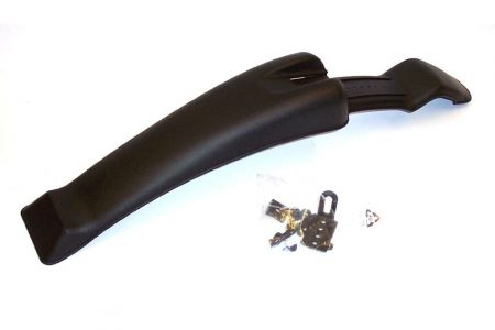 Bike - Cycle ATB Plastic Front Mudguard Fits Front Suspension Bikes– Black