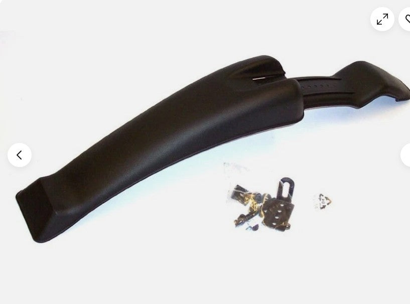 ATB Plastic Front Mudguard Fits Front Suspension Bikes– Black